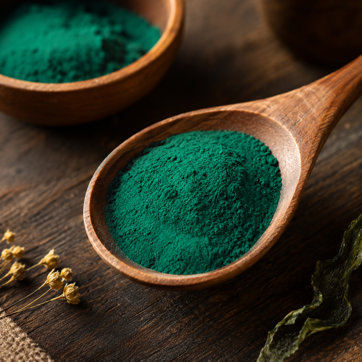 Poudre de spiruline