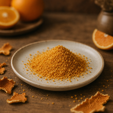 Granulés d'écorce de mandarine