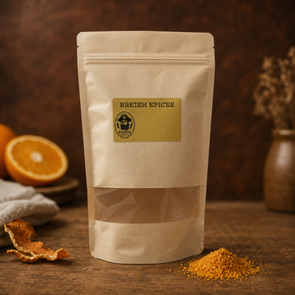 Granulés d'écorce de mandarine