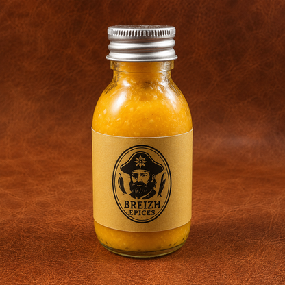 Purée de piment yellow habenero
