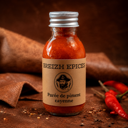 Purée de piment cayenne