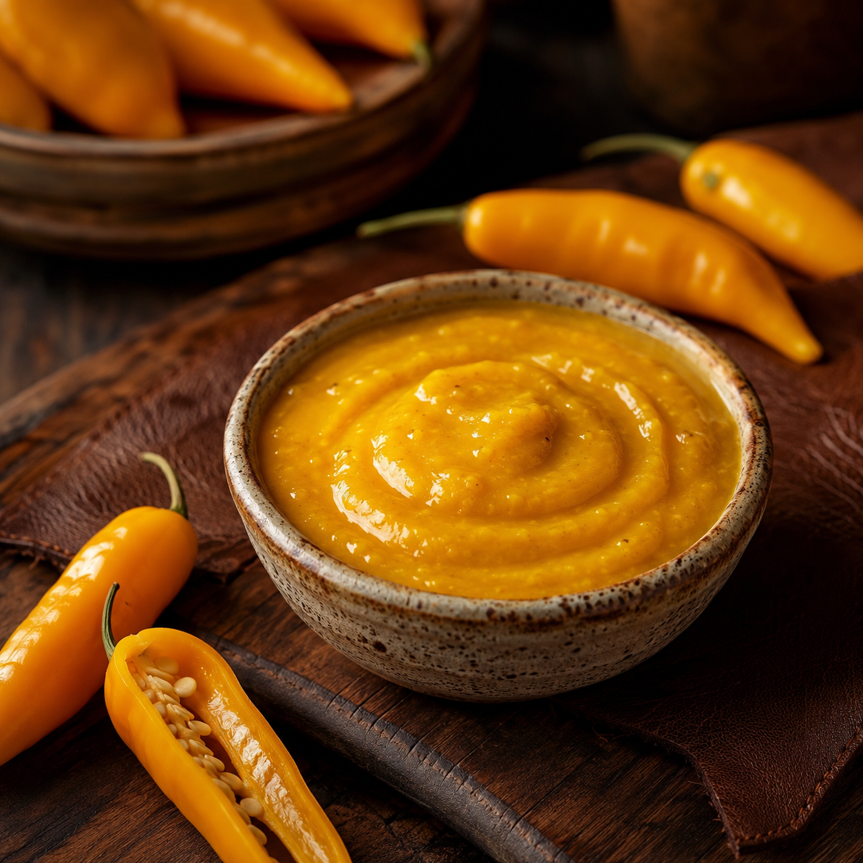 Purée de piment Aji amarillo