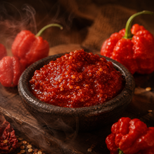 Purée de piment trinidad scorpion