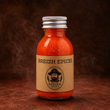 Purée de piment trinidad scorpion