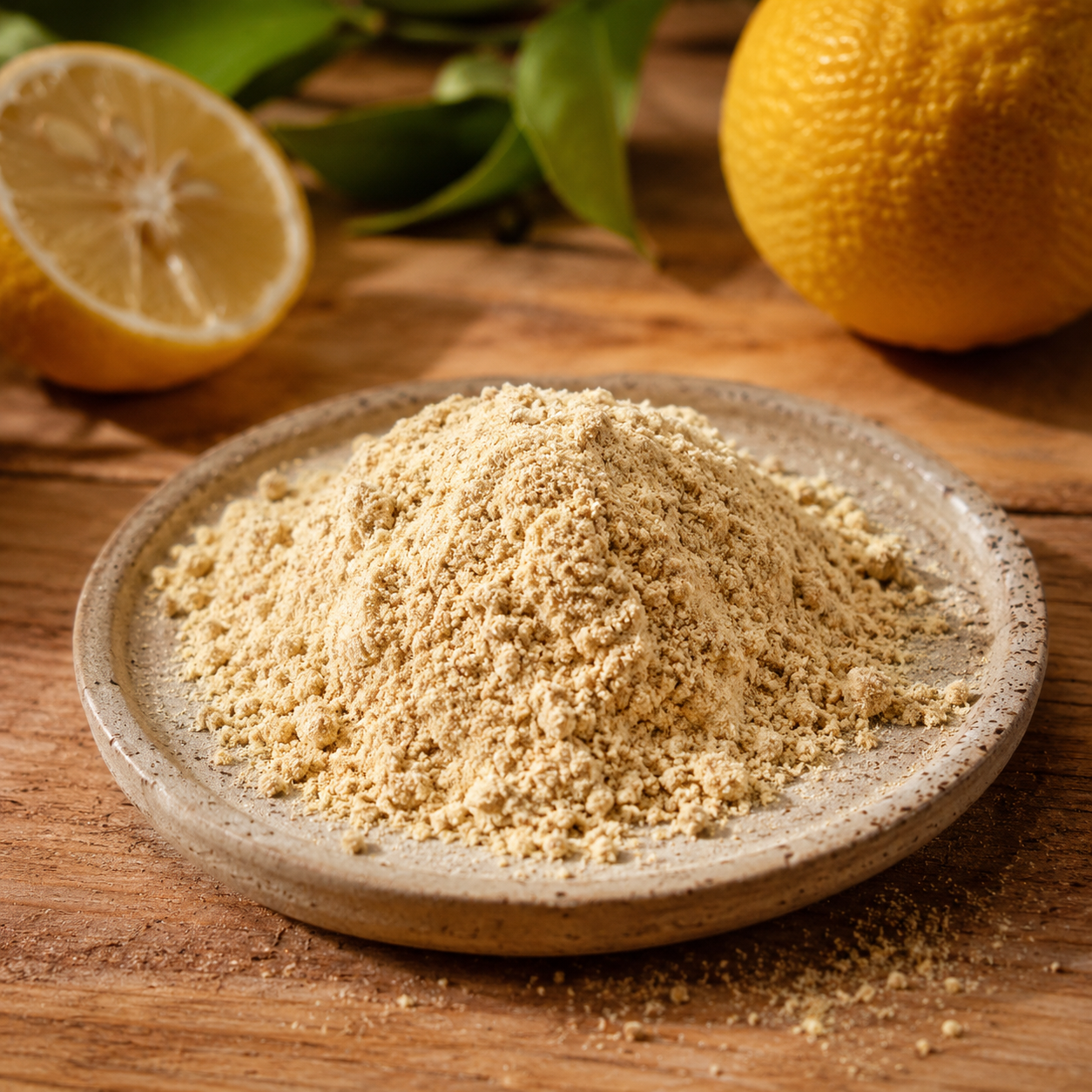 Poudre d'écorce de yuzu