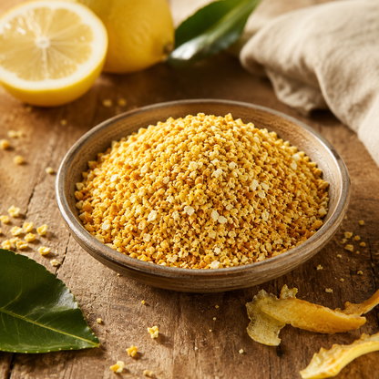 Granulés d'écorce de citron