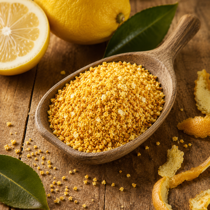 Granulés d'écorce de citron