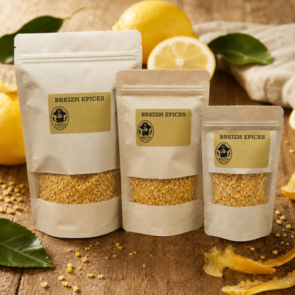 Granulés d'écorce de citron