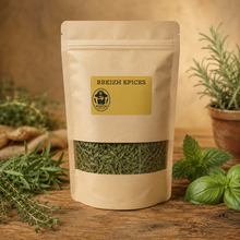 Feuilles d'estragon coupées