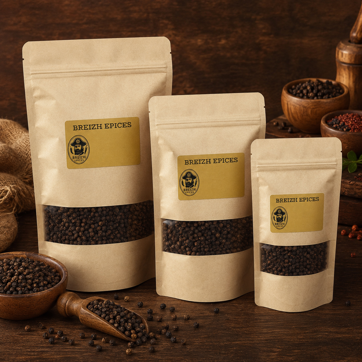 Poivre de kampot dark red