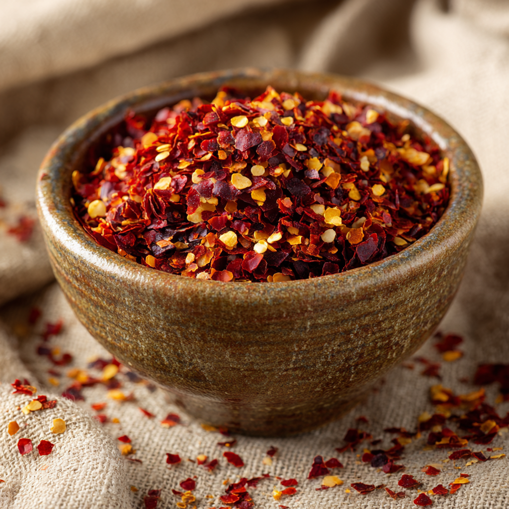 Piment concassé